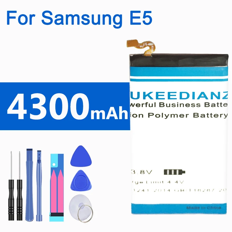 Литий ионный аккумулятор высокой емкости для Samsung GALAXY E5 E500 E500H E500F|Аккумуляторы