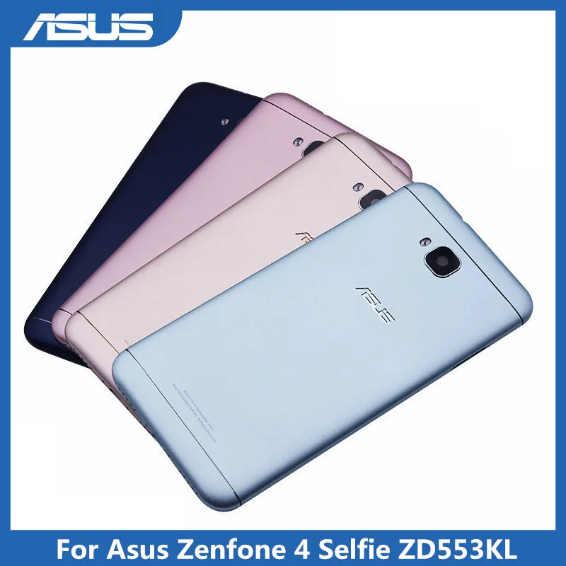 

Original Battery Housing Cover For Asus Zenfone 4 Selfie ZD553KL Back Door Cover For Zenfone4 ZD553KL battery Housing cover