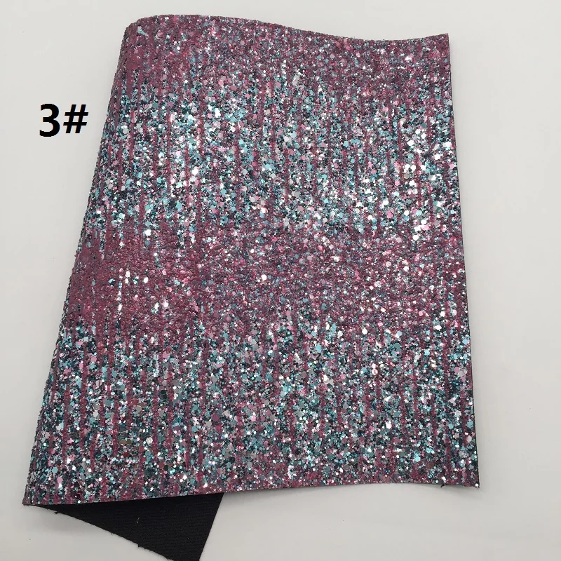 1 шт. 21X29 см блестящая ткань, массивная блестящая кожа, винные блестящие кожаные листы для изготовления луков LEOsyntheticoDIY T358 - Цвет: 3
