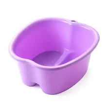 Gran baño de pies para Spa bañera de hidromasaje cuenca cubo meter los pies de desintoxicación de masaje de pedicura para 3 colores B85C