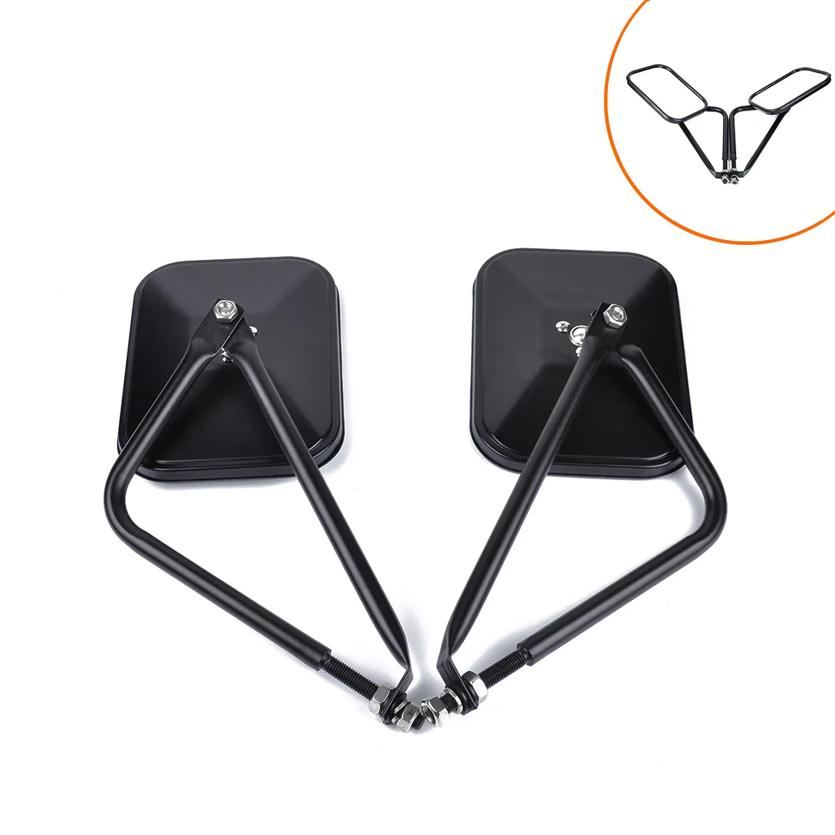 

Cross Border for RR Mirror Rear View Mirror A- Pillar Rearview Mirror Applicable: Jeep Wrangler 2007-2017