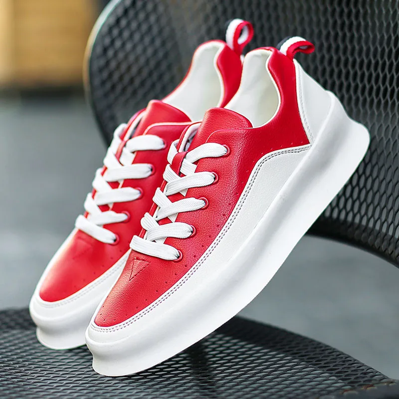white red Vintage Dad Men Sneakers Nice Kanye Fashion West Light Men Casual Shoes Hip Hop Sneakers Tenis Masculino Zapatos Hombre V2 - Цвет: white red