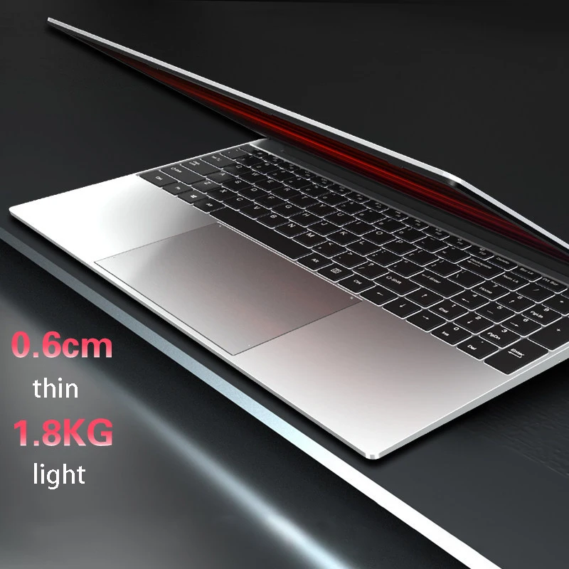  Core i7 156 zoll 256GB SSD Intel Quad Core Laptops 1920*1080 Win10 dünne Notebook Computer mit Voll