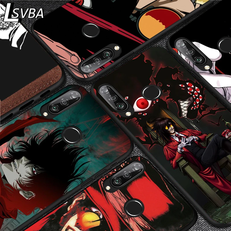 Силиконовый чехол для телефона с аниме Hellsing Alucard Fan Для Huawei P30 P20 P40 Lite E Pro P Smart Z Plus 2019