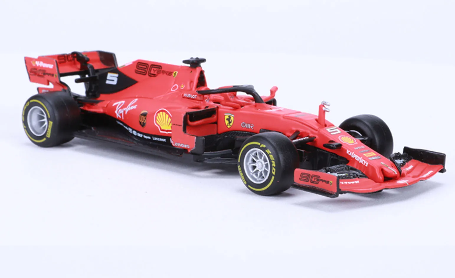 Bburago 1/43 1:43 Benz Red Bull F1 формула 1 гоночный автомобиль литья под давлением дисплей Модель игрушки для детей мальчиков и девочек - Color: SF90  Vettel No5