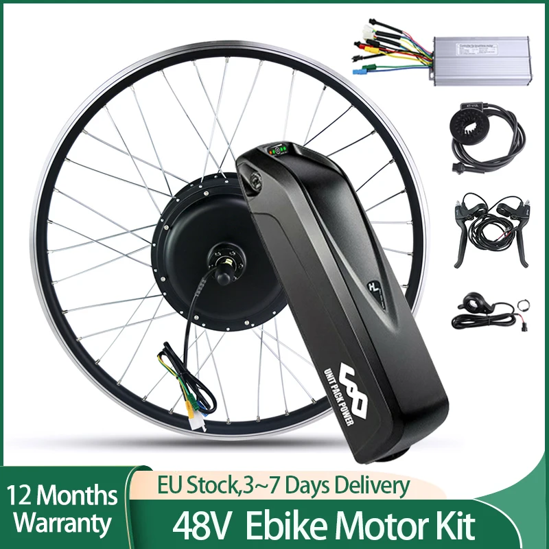 Zestaw do konwersji roweru na elektryczny 48v 500w 1000w ebike