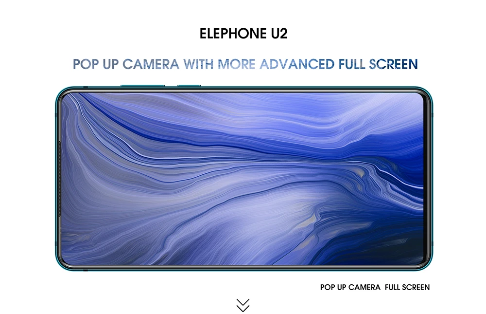 Смартфон ELEPHONE U2 4G, 6,26 дюймов, Android 9,0, 6 ГБ ОЗУ, 128 Гб ПЗУ, 16 МП, 5 Мп, 2 МП, тыловые камеры, 3250 мАч, мобильный телефон