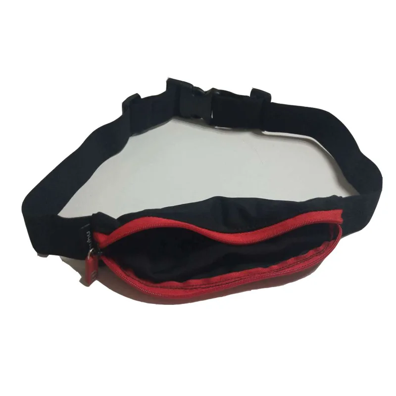 

New Style Outdoor Sport Waist Bag Elasticity Lycra Fabric Fitness Mobile Phone Storage Wallet Customizable
