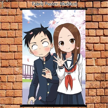 

Anime Poster Karakai Jouzu No Takagi San Takagisan Wall Scroll Painting Art Prints Home Room Decoration 60*40 90*60