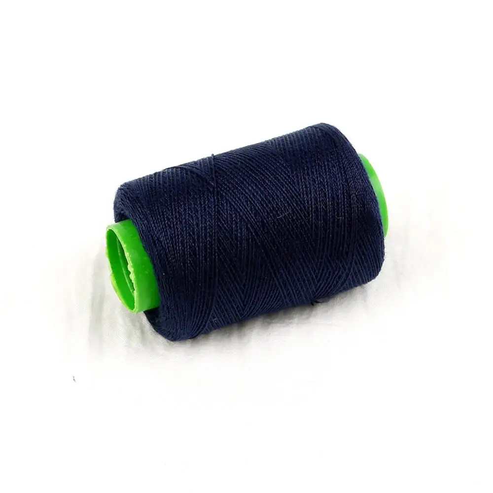 Высокая прочность хлопок машинная вышивка швейные нитки для ручного шитья Ремесло патч, аксессуары Швейные принадлежности многоцветные - Цвет: Navy