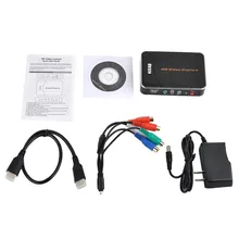 Видео ЗАХВАТ USB 2,0 1080P HD аудио рекордер коробка ноутбука Компьютерная консоль компоненты для PS4, Xbox One/360, wii U