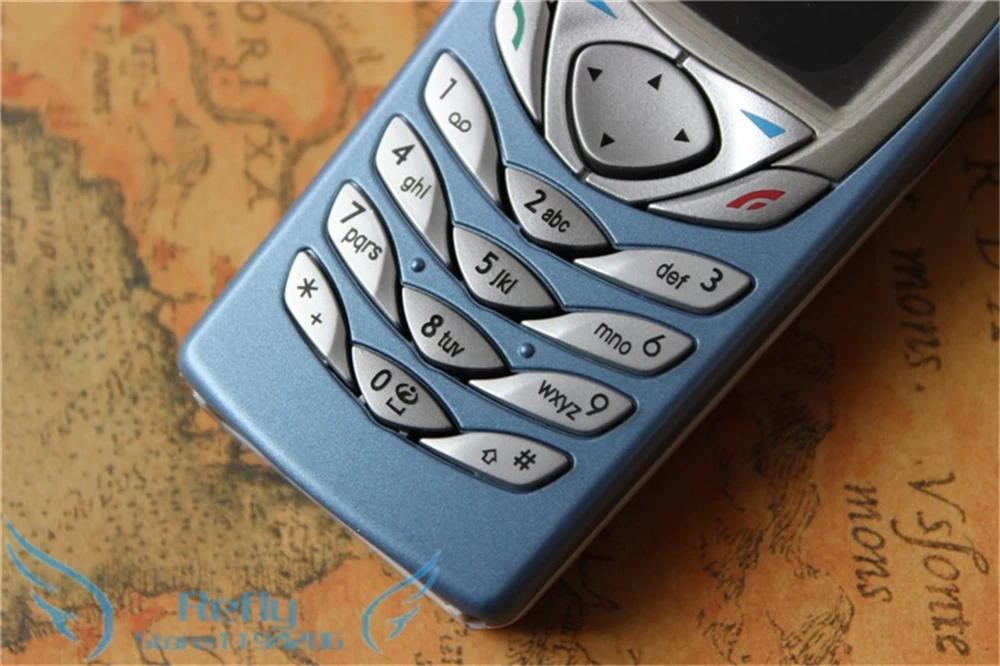 Original Nokia 6100 Bluetooth GSM 2G Unlocked Cheap Cellphone Multi-language Mobile Phone backmarket phones