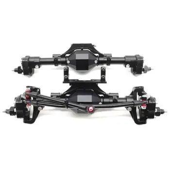 

Rc Car Complete Alloy Front and Rear Axle for 1:10 Axial SCX10 RC Crawler Car R7RB