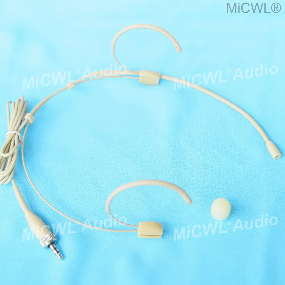 Micwl Ew800 Microfono Per Cuffie Con Microfono Per Sennheiser Wireless Beltpack 3.5Mm Stereo Lock G2 G3 G4 System
