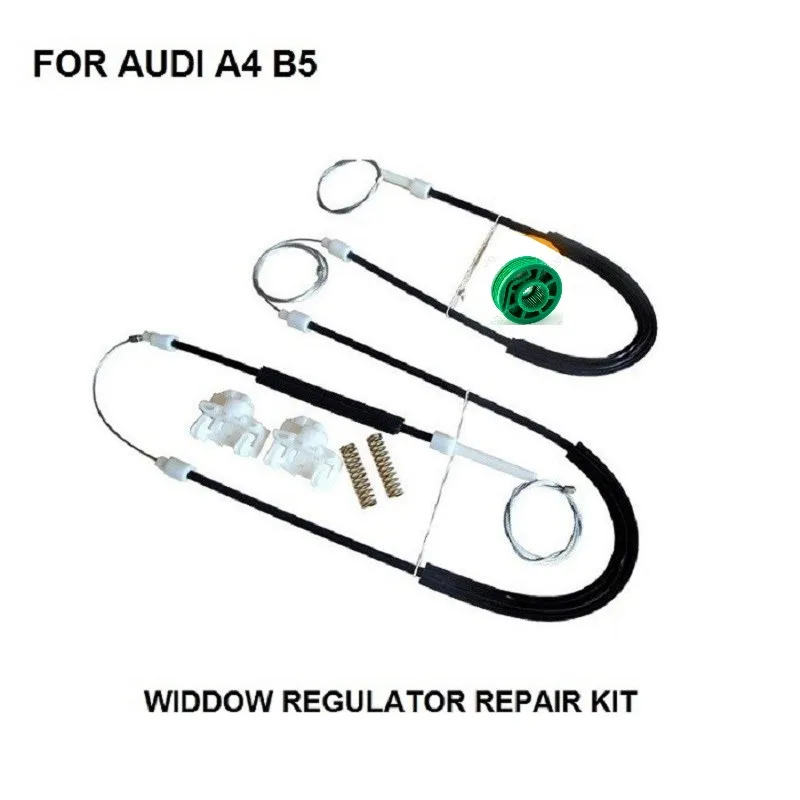 

Бесплатная доставка OE #8D0837461 автомобильные запчасти для AUDI A4 B5 комплект для ремонта стеклоподъемника передний левый 1994-2001 Новинка