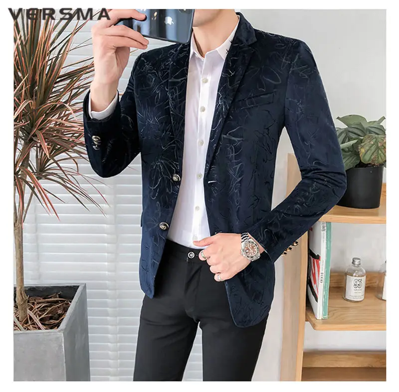 VERSMA повседневный костюм пиджак Masculino Стиль Китайский воротник Костюмные пуговицы для мужчин Slim Fit Блейзер сценические мужские костюмы блейзеры дропшиппинг