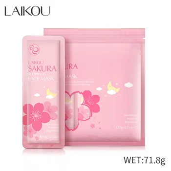 

LAIKOU Snails Moisturizing Sleep Mask Sakura Sleep Mask Matcha Sleep Mask Seaweed Mask Remove Dark Spots and Brighten skin 45g
