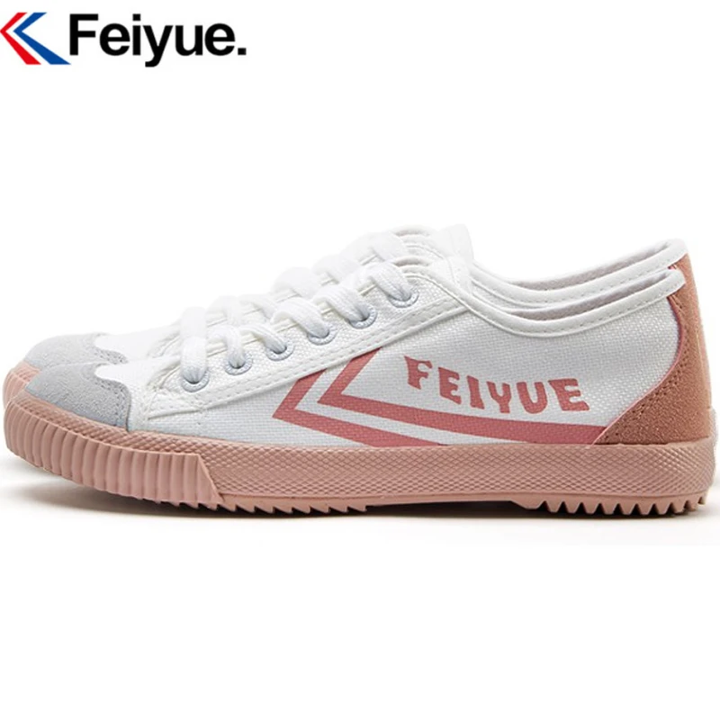 Feiyue/Классическая обувь; парусиновые кроссовки; женская обувь на резиновой подошве; сезон весна; обувь для отдыха и спорта; Нескользящие тапочки в китайском стиле для подростков и взрослых