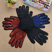 Кухонные перчатки для барбекю, перчатки для духовки, перчатки для выпечки, очень Жаростойкие многоцелевые перчатки для приготовления пищи на гриле, практичные