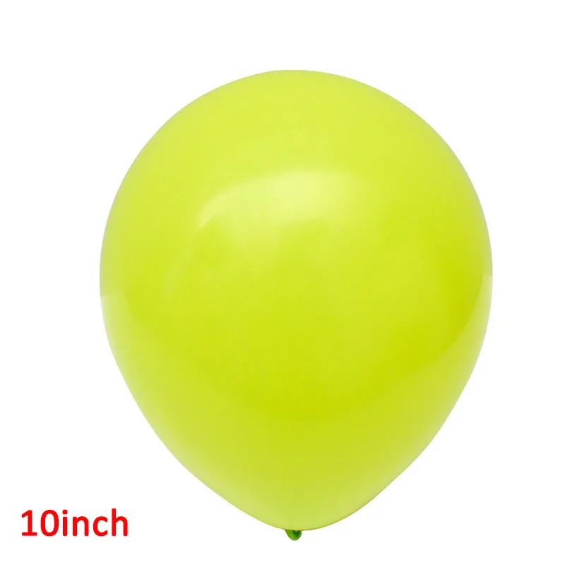 10inch light green 100 шт, прозрачные воздушные шары, золотая звезда, конфетти из фольги, прозрачные латексные гелиевые шары, украшения для дня рождения, для детей, взрослых, свадьбы - Цвет: 10inch light green