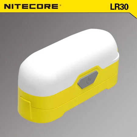 NITECORE LR30 HIGH CRI LEDx6 Outdoor Flashlight Lantern Photography SoftBox Pro White/Red Dual Light Sources FREE S
