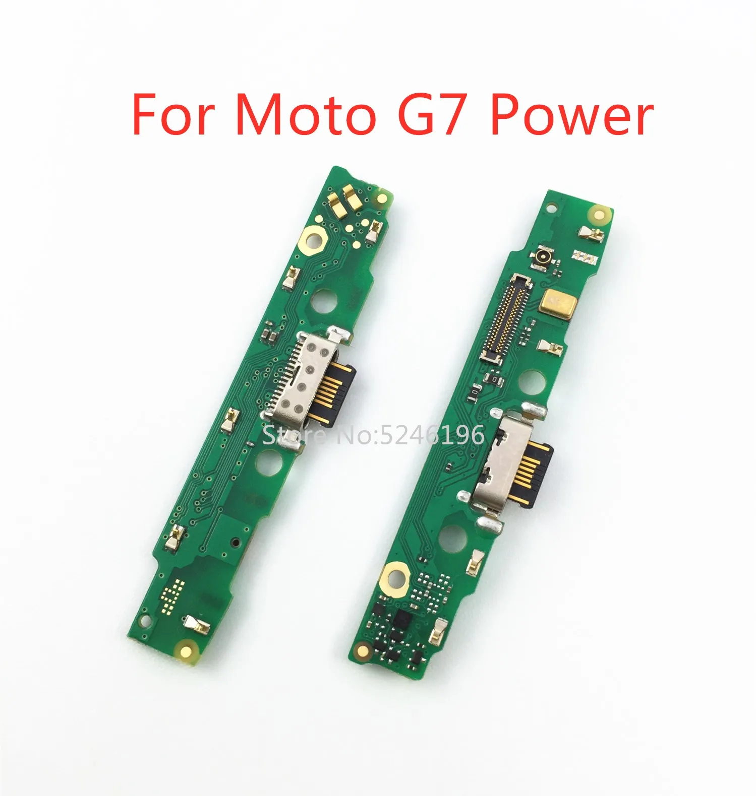 1 Pz Applicabile A Per Motorola Moto G7 Power G7 Play Porta Di Ricarica Usb Caricabatterie Connettore Base Cavo Morbido Sostituzione Delle Parti