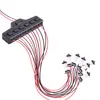 Railway Train Port Sharing Box 3/6 Distribution Port Hub For SMD Led Model Miniature Lighting System DC Lamp Scene Landscape 5