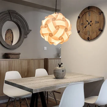

DIY Ceiling Lamp Color Beautiful Dining Room Bedroom Study Corridor Lights Modern Simple Geometric Ball Chandelier Light New HOt