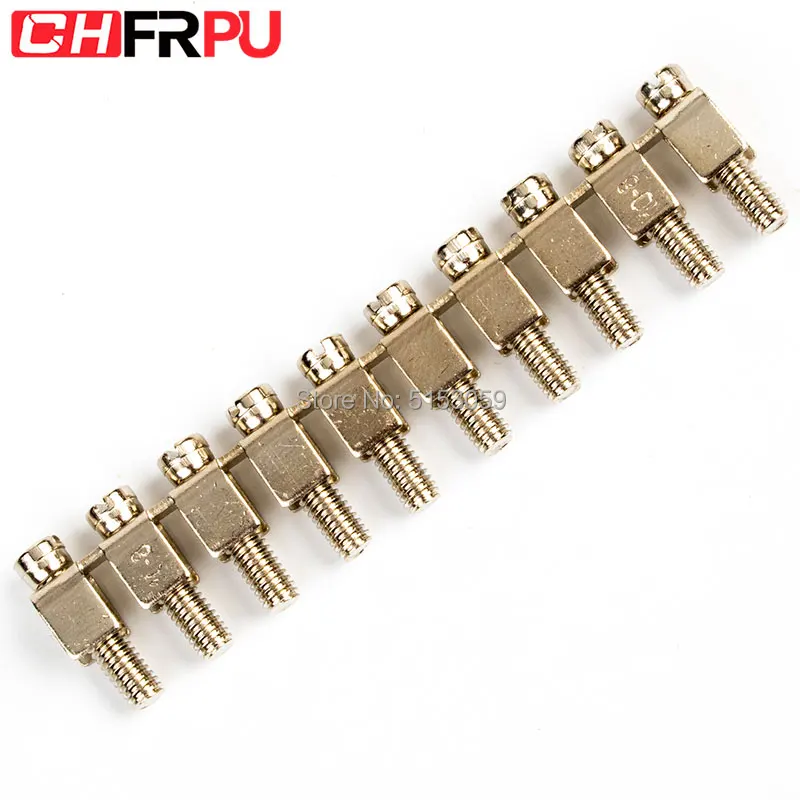 

FBI 10-8 Suitable for UK6 Center contact Fixed,jumpers for DIN Rail Terminal Blocks, UK series accessories Fixed Bridge
