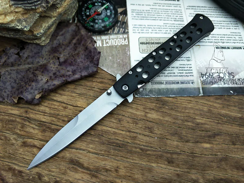 Gray blade Тактический складной нож туристический карманный нож тактические ножи для выживания на открытом воздухе очень острый холодный инструмент стальной нож для фруктов 26s - Цвет: Gray blade