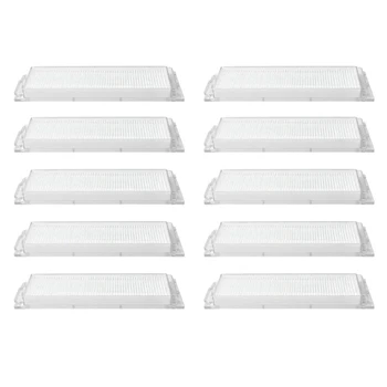 

10Pcs Hepa Filter for Xiaomi Robot Vacuum Cleaner STYJ02YM Conga 3490 Viomi V2 PRO Filter V-RVCLM21B