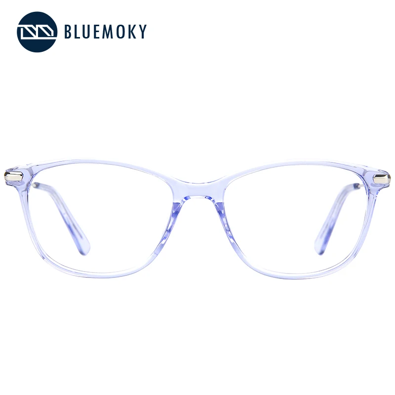 BLUEMOKY очки по рецепту, оправа для женщин, оптические очки для близорукости, оправа для очков, женские прозрачные линзы, прямоугольные поддельные очки