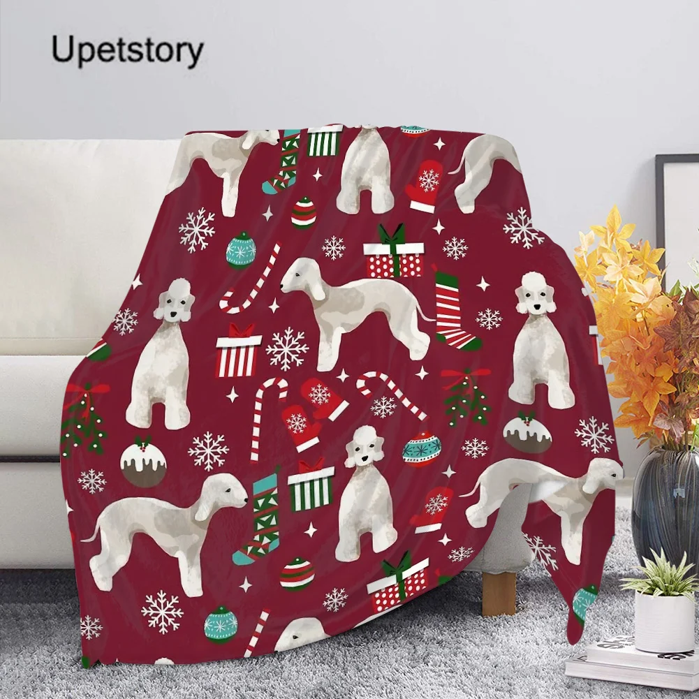 Симпатичное плюшевое одеяло Upetstory Westie Dog покрывало для дивана постельное белье