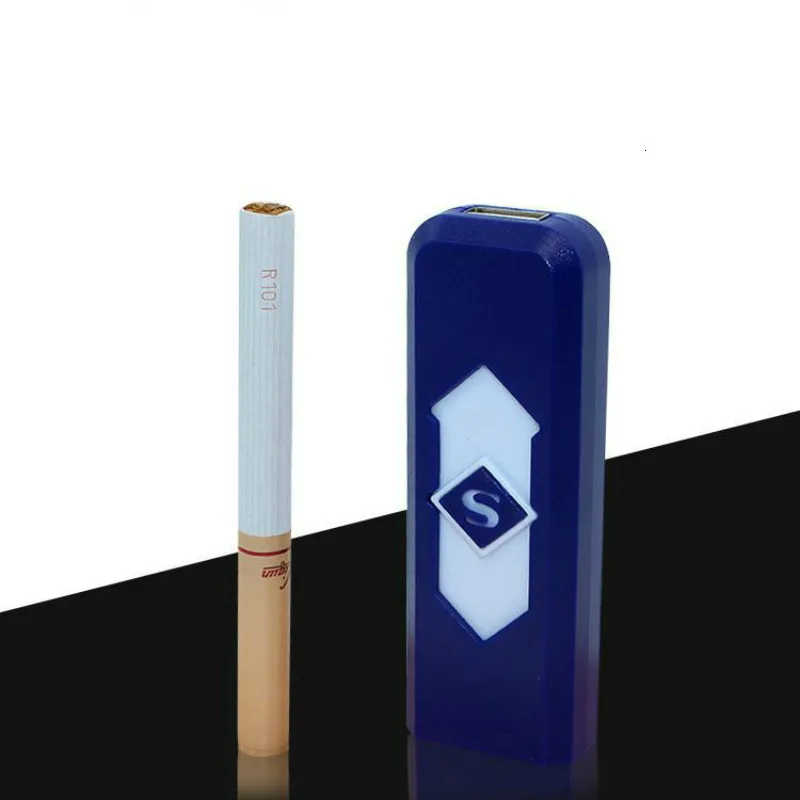 

Originality Usb Charge Lighter Personality Windbreak Electronics Point Smoke Detector