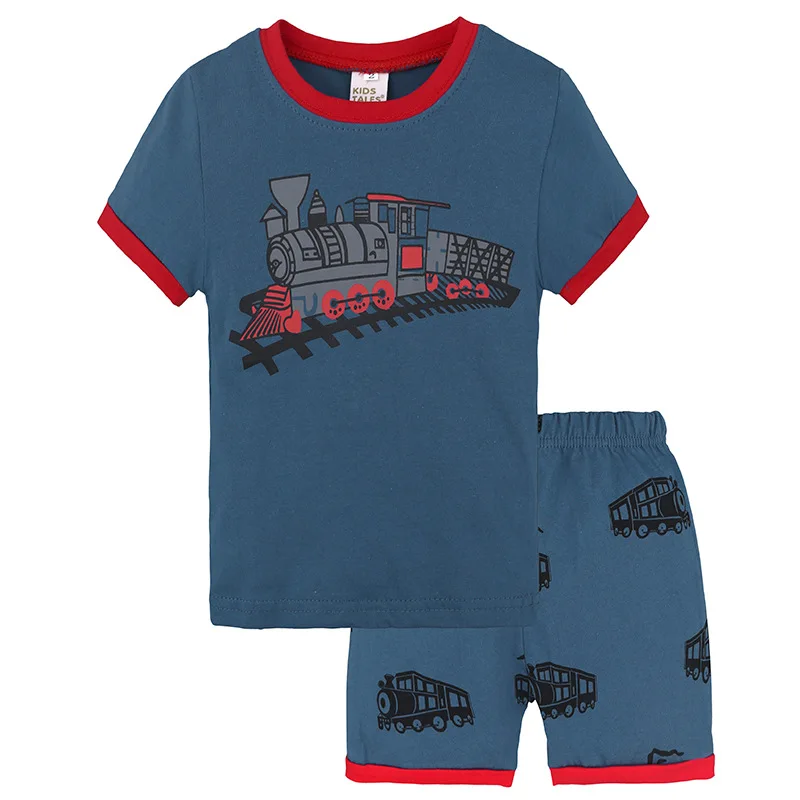 Baby Boy Tractor Pajama Sets