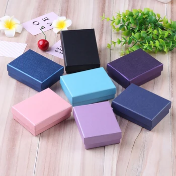 

24Pcs Jewelry Packaging Box For Bracelet Necklace Ring Gift Boxes Woman Jewelry Custom Size Display Organizer Paper Wedding