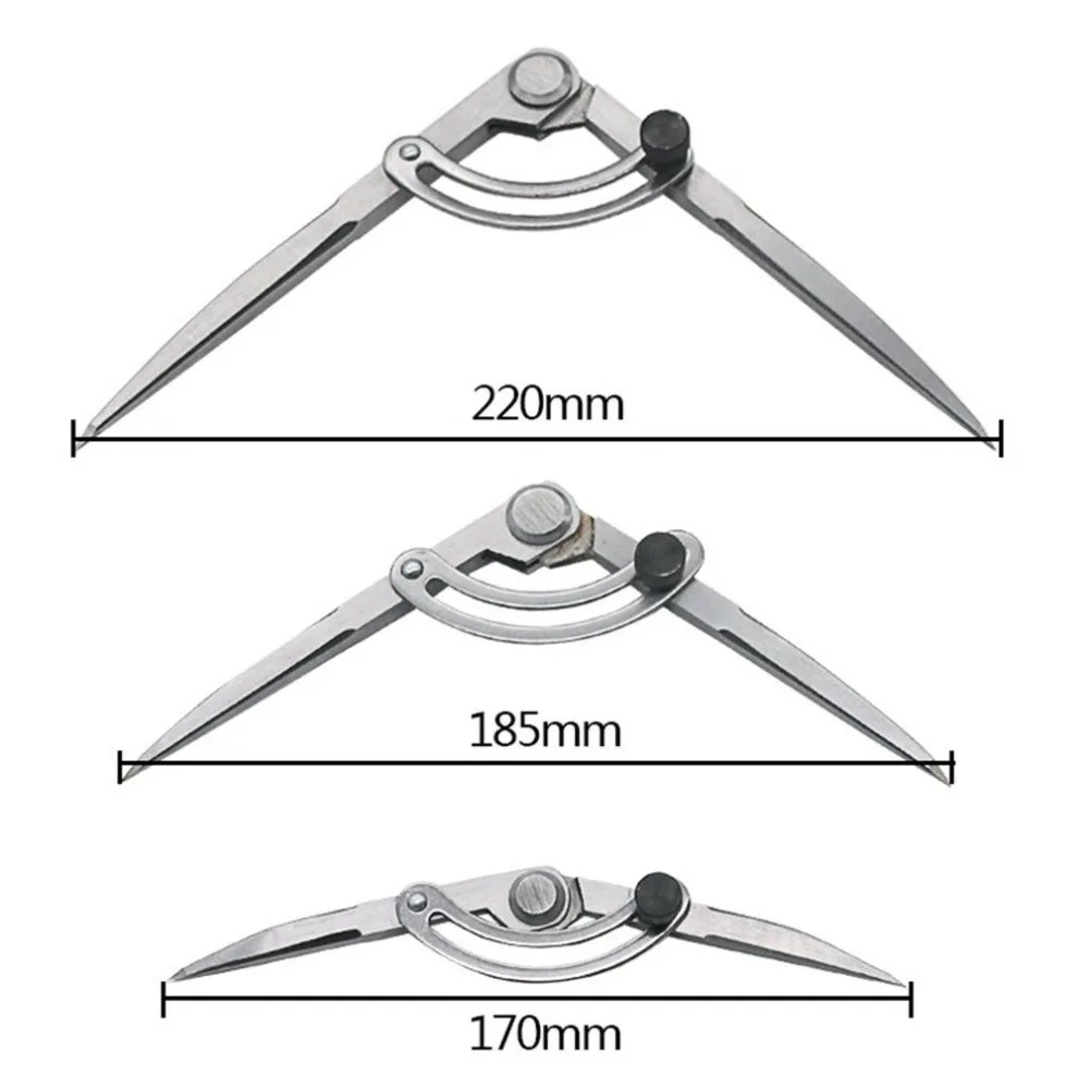 Регулируемый кожаный Craft вращающегося инструмента скрап-кронциркуль край: Святой самый лучший номер модели: DIY Швейные металлическое ремесло инструмент для маркировки 3 размера