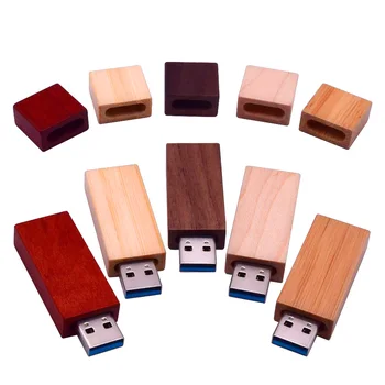 

USB 3.0 High Speed LOGO Wooden Personal LOGO Customer Pendrive 8GB 16GB 32GB 64GB Usb Flash Drive Pen Drive U Disk Wedding Gift