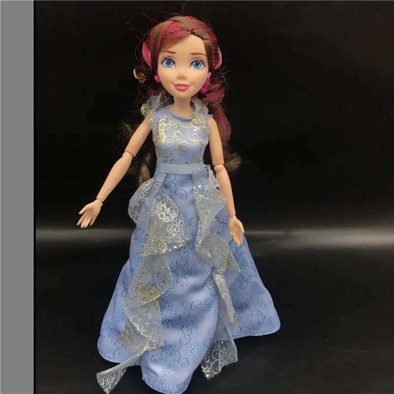Куклы с героями мультфильмов, принцесса Морден, Классическая фигурка, игрушки для девочек, подарок для детей, подвижные суставы, куклы 30 см - Цвет: Золотой
