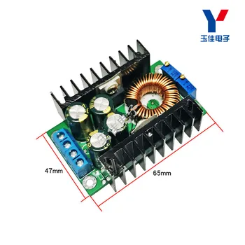 

DC-DC step-down adjustable constant voltage constant current high power 12A solar charging LED driver car module