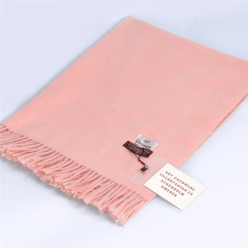 light pink Зимние мягкие теплые детские джинсы с кашемиром шарф для Для женщин шерстяные шарфы хаки зимнее пончо черный Для Мужчин's кашемировые шарфы женский накидка для девочки, красный, пашмины - Цвет: light pink