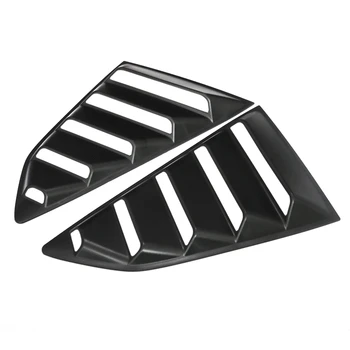 

Car Window Louver Cover,Rear Louver Frame Vent,Window Decoration Rear Windshield Side Vent,for Chevy Camaro 2016-2018