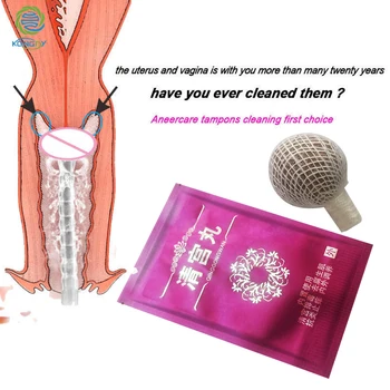 

KONGDY 5PCS Tampons Vaginal Clean Herbal Vaginal Tampon Womb Tampon Discharge Toxins Feminine Hygiene Product Detox Pearls