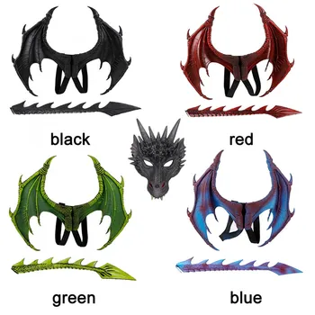 

Popular movies Cosplay Prop Wing Game of Thrones Season 8 Night King child Wing Mask Toy Model Dionysia Halloween Demon Outfit