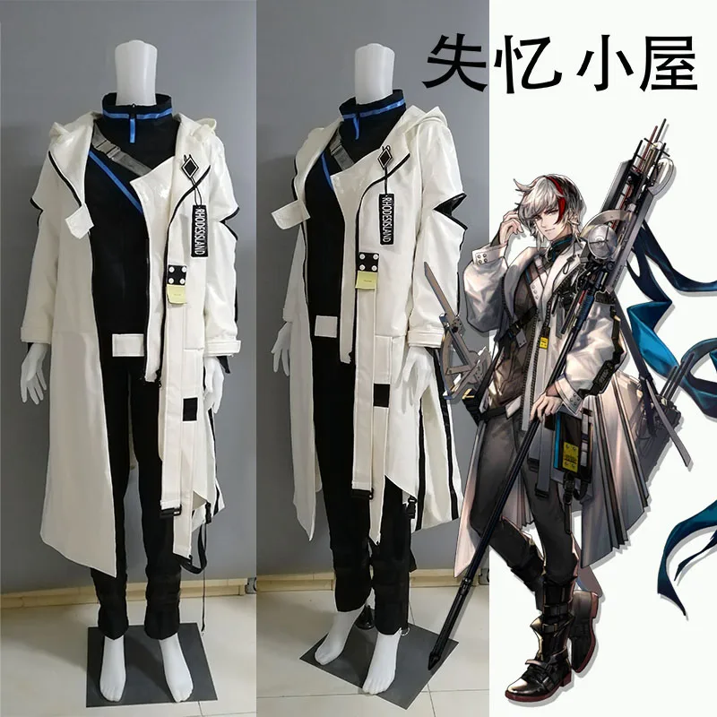 

[Customized] Anime Game Arknights Elysium Battle Uniform Full Set Cosplay Costume Any Size Halloween Unisex Free Shipping 2020