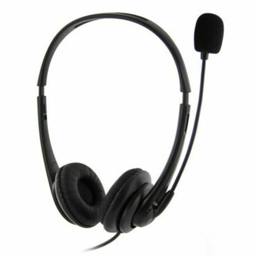 Telephone Traffic Corded Call Centre 360 Rotatable Ergonomic Ear Protective Office Noise Cancelling Headset Microphone USB Port