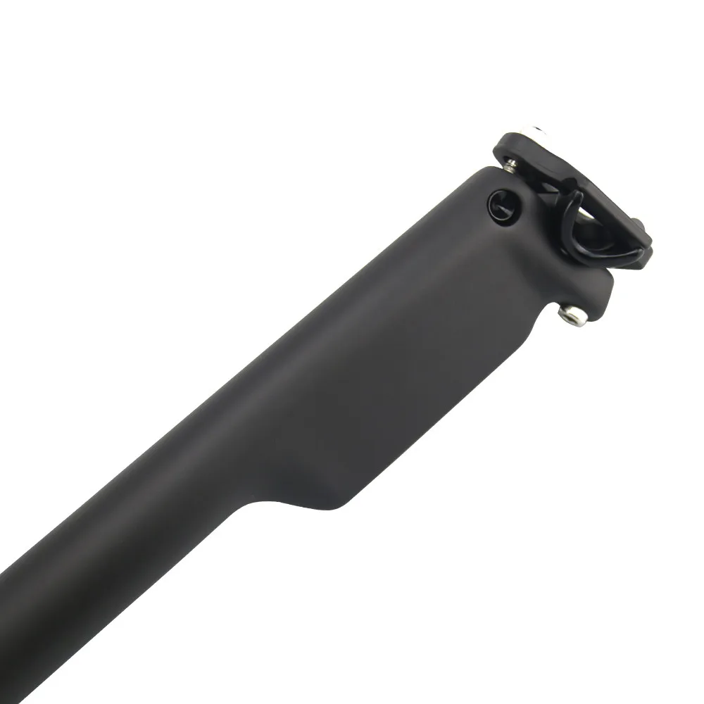 No Logo Bicycle Seat Post 350400mm Carbon Seatpost 31.630.827.27mm Road Bicycle Seatpost Black Carbon Mtb Seat Post (1)