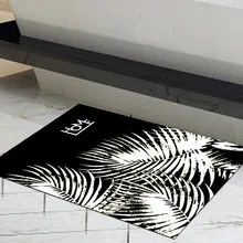 Резиновый коврик для двери, входной коврик для туалета, ванной, кухни, дверной коврик