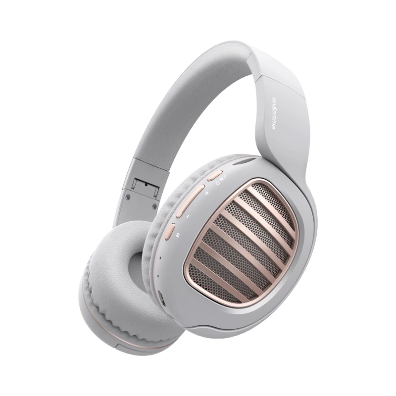 NoEnName Over wireless Bluetooth Gaming Headset High Fidelity Open Back Design Head mounted sports fold headphones With headset