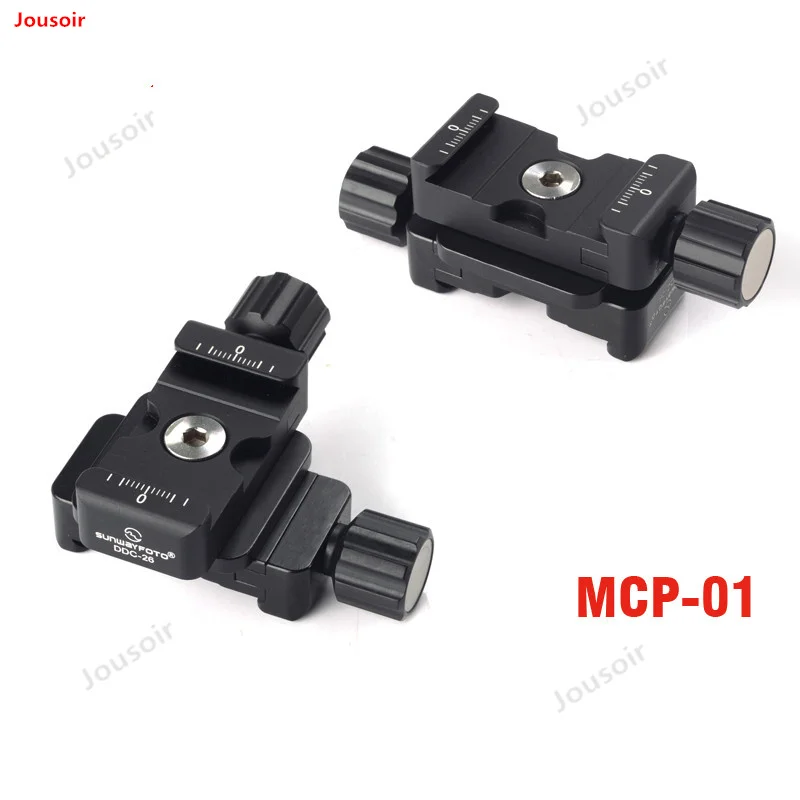 

Tripod Head Quick Release Clamp For DSLR Tripode Quick Release Clamp Plate BallHead Lever Release Clamp MCP-01 CD50 T03